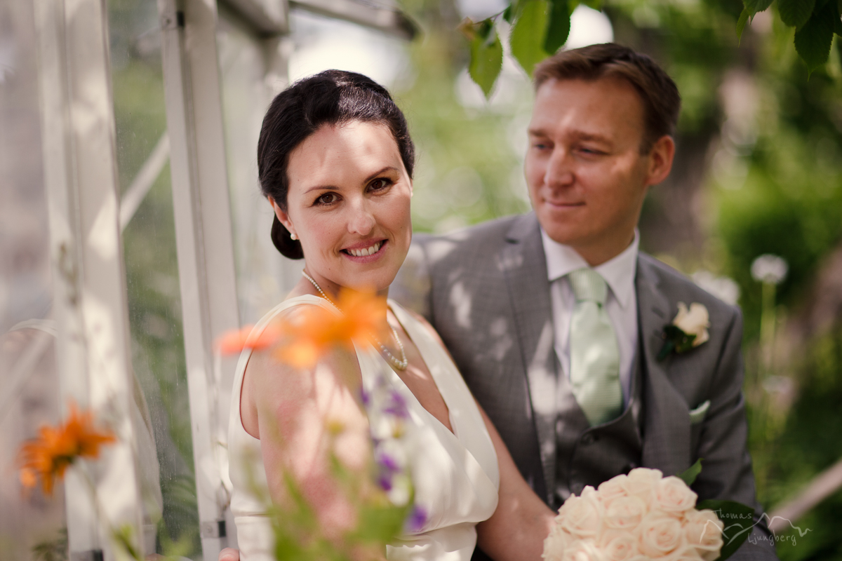 Mikael & Erika - Wedding at Rosendals trädgård