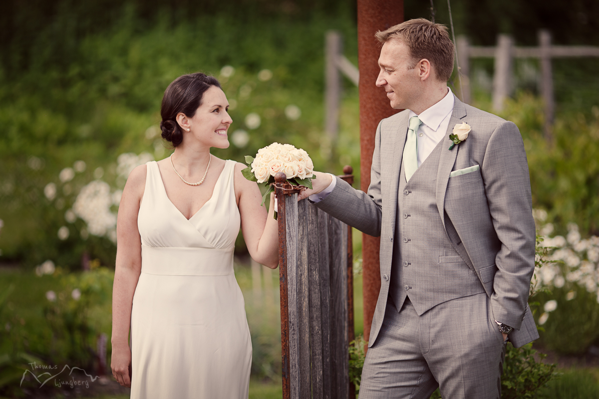 Mikael & Erika - Wedding at Rosendals trädgård