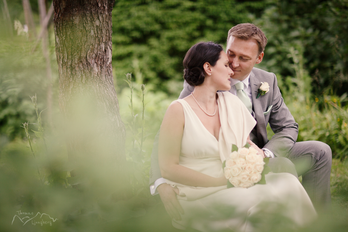 Mikael & Erika - Wedding at Rosendals trädgård