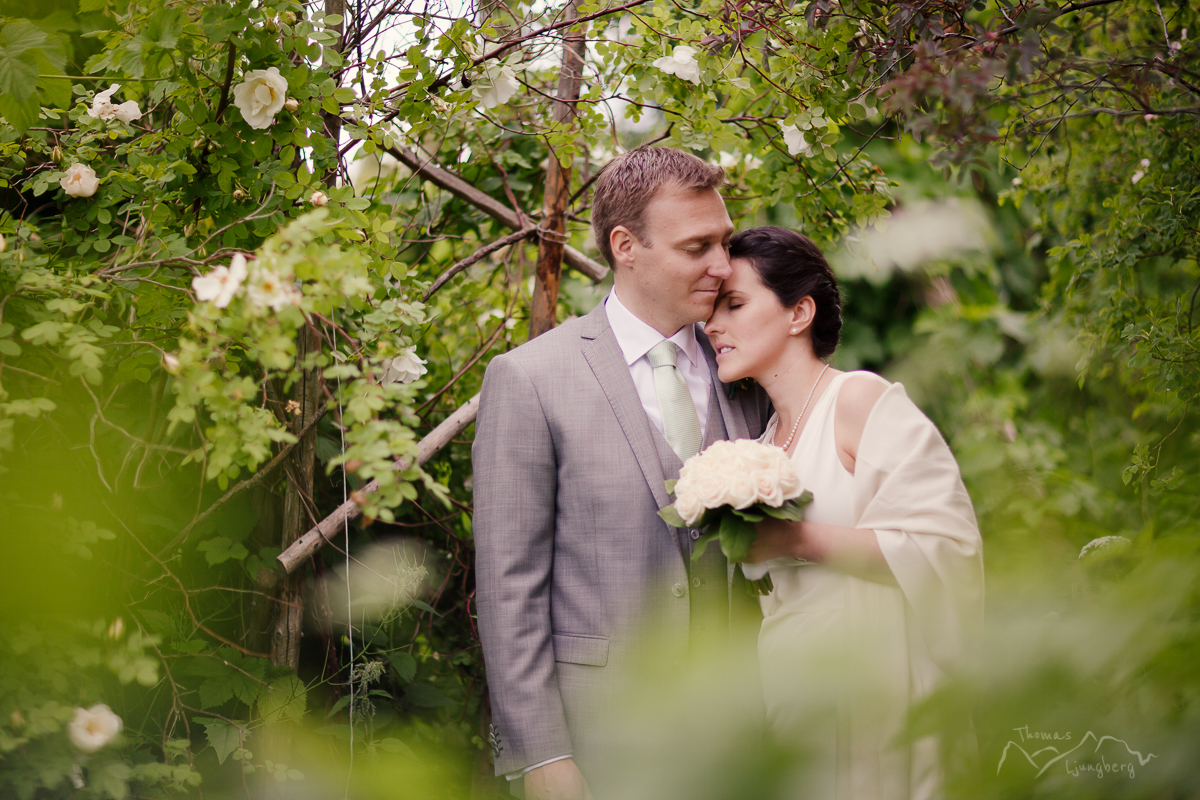 Mikael & Erika - Wedding at Rosendals trädgård