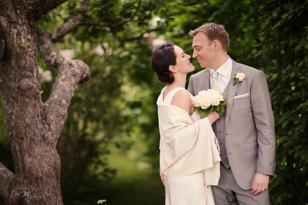 Mikael & Erika - Wedding at Rosendals trädgård