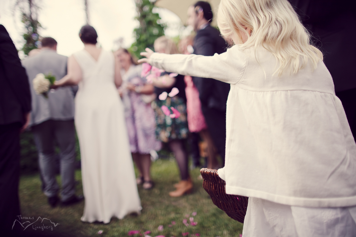 Mikael & Erika - Wedding at Rosendals trädgård