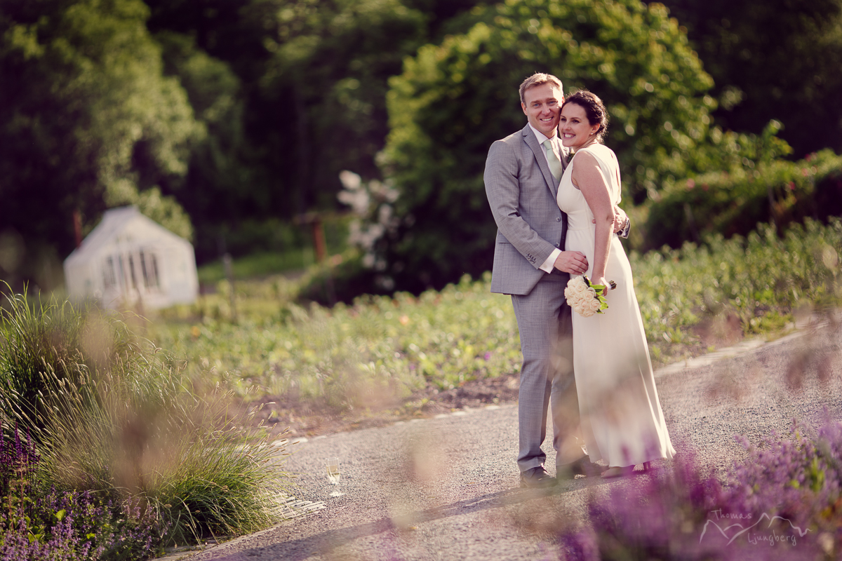 Mikael & Erika - Wedding at Rosendals trädgård